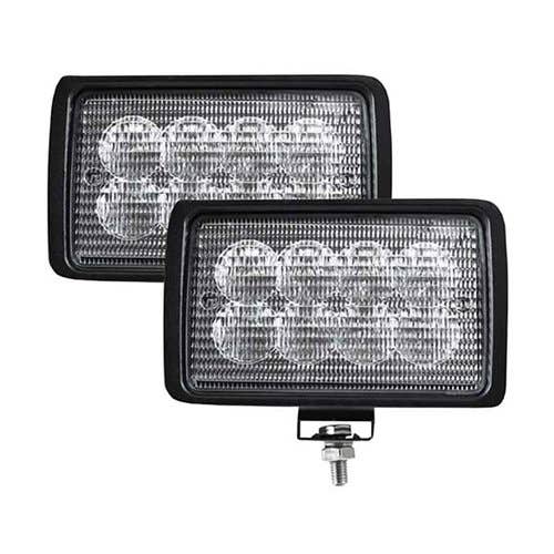 LED Flood Beam Ligth Set CREE LED fits Case A187519 fits Ford 51537796 fits Case IH 7110 7120 7130 7140 7150 7210 7220 7230 7240 7250 8930 278856A1