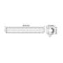 150283 | LED Light Bar - Straight | 117W | 42" | Flood Beam | 150283 | LED Light Bar - Straight | 117W | 42" | Flood Beam |