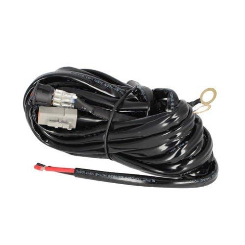 154684 | LED Light Bar Wiring Harness - 300W | 40A Fuse | 40A Relay | 12V | AWG12# Wire |