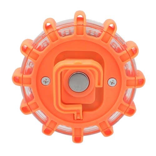154299 | LED Safety Light - 10 Function | Round | Magnetic Base and Hook | Battery Operated |