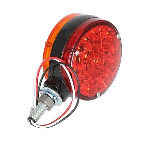 169565 | LED Safety Warning Light - 12V | 3 Wire | Red & Amber | Round | Allis Chalmers D19 160 170 175 180 185 190 200 210 440 5040 5050 6040 6060 6070 6080 7000 7010 7020 7030 7040 7045 7050 7060 7080 | John Deere 283 299 740 740 820 920 1020 1120 |