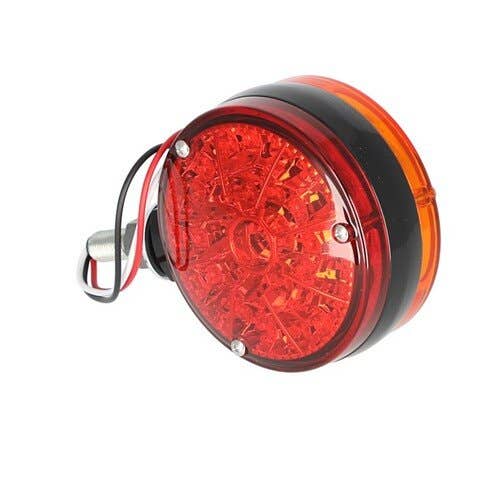 169565 | LED Safety Warning Light - 12V | 3 Wire | Red & Amber | Round | Allis Chalmers D19 160 170 175 180 185 190 200 210 440 5040 5050 6040 6060 6070 6080 7000 7010 7020 7030 7040 7045 7050 7060 7080 | John Deere 283 299 740 740 820 920 1020 1120 |