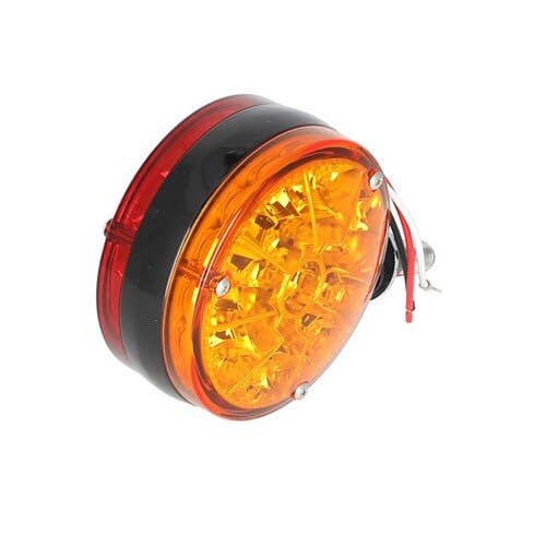 169565 | LED Safety Warning Light - 12V | 3 Wire | Red & Amber | Round | Allis Chalmers D19 160 170 175 180 185 190 200 210 440 5040 5050 6040 6060 6070 6080 7000 7010 7020 7030 7040 7045 7050 7060 7080 | John Deere 283 299 740 740 820 920 1020 1120 |