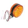 152414 | LED Safety Warning Light - 12V | 3 Wire | Double Sided Amber | Round | 152414 | LED Safety Warning Light - 12V | 3 Wire | Double Sided Amber | Round |