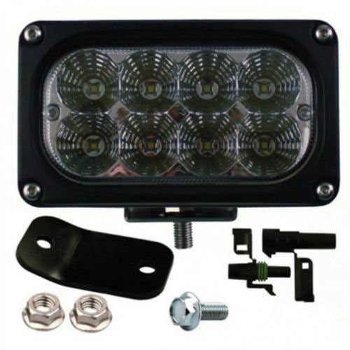 LED Work Light - 40W Rectangle Pedestal Mount Flood Beam fits Kubota B2650 L3240 L3540 L3940 L4240 L4740 L5240 L5740 M100GX M110GX M135GX TD17075300 LED Work Light - 40W Rectangle Pedestal Mount Flood Beam fits Kubota B2650 L3240 L3540 L3940 L4240 L4740 L5240 L5740 M100GX M110GX M135GX TD17075300