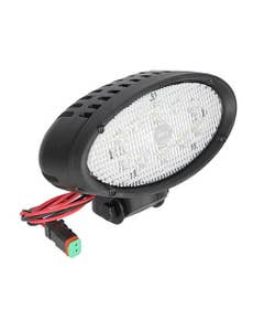 127141 | LED Work Light - TYRI | 42W | Oval | Pedestal Mount | Flood Beam |