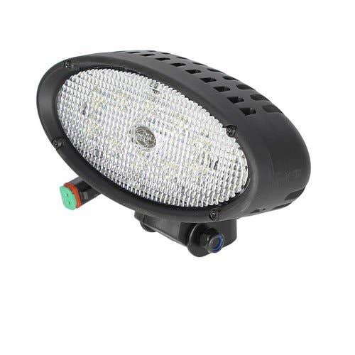 127141 | LED Work Light - TYRI | 42W | Oval | Pedestal Mount | Flood Beam |