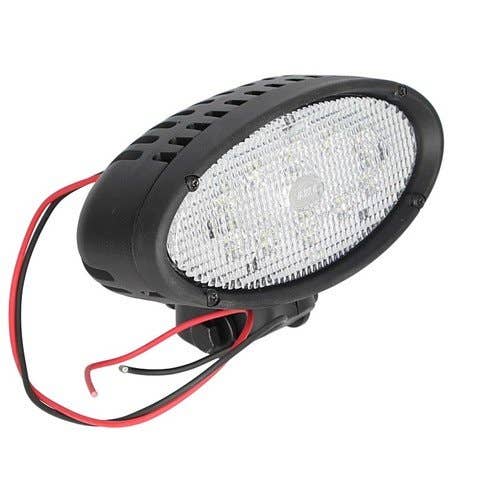 127141 | LED Work Light - TYRI | 42W | Oval | Pedestal Mount | Flood Beam |