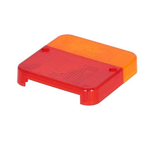 Lens- Rear Lamp Replacement Red Amber Square fits Trailer & Towing Trailer Lighting Lens- Rear Lamp Replacement Red Amber Square fits Trailer & Towing Trailer Lighting