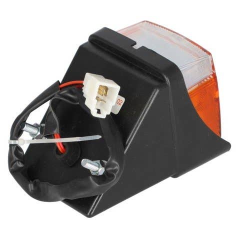 130384 | Light Housing - Fender | Park | Turn Signal | Square | Mahindra | 008000698B91 | Mahindra 3325 3825 4025 4500 4525 4530 5500 5525 5530 6000 6030 6500 6525 6530 |  | 008000698B91