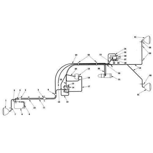 115575 | Light Switch Cable | International | Farmall | IH Cub |  | 120692HY