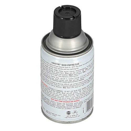 120078 | Liquid Fire Quick Starting Fluid | 7.2 oz. |