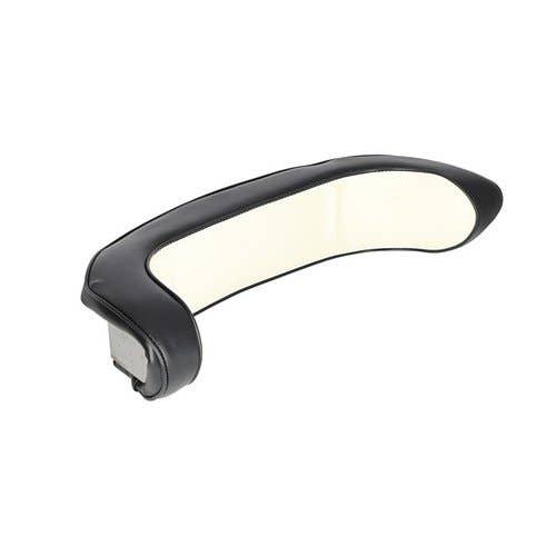 Lower Backrest - Black & White Vinyl fits Allis Chalmers 180 185 190 190XT 200 210 220 220 70243515