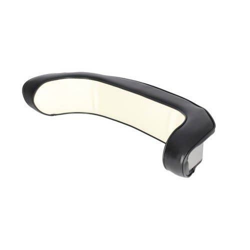 109277 | Lower Backrest - Black & White Vinyl | Allis Chalmers 180 185 190 190XT 200 210 220 220 |  | 70243515