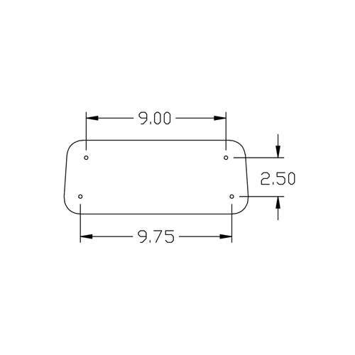 109277 | Lower Backrest - Black & White Vinyl | Allis Chalmers 180 185 190 190XT 200 210 220 220 |  | 70243515