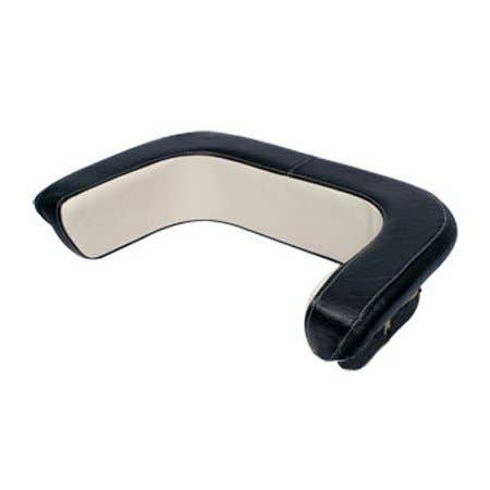167385 | Lower Backrest Cushion - Vinyl | Black/White | Massey Ferguson 1100 1105 1130 1150 |  | 1031155M91