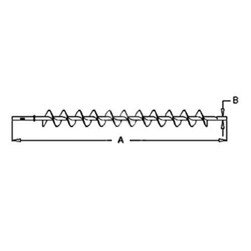117798 | Lower Clean Grain Auger | Gleaner L2 L3 |  | 71189602 | LAGLL4