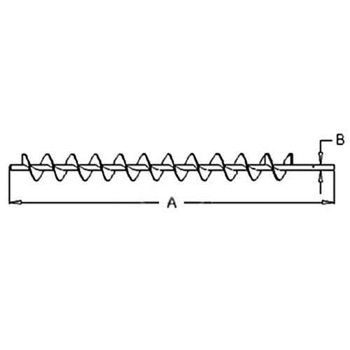 Lower Clean Grain Auger fits Gleaner N5 N6 N7 R5 R6 R7 R60 R70 LAGLN 71352664 Lower Clean Grain Auger fits Gleaner N5 N6 N7 R5 R6 R7 R60 R70 LAGLN 71352664