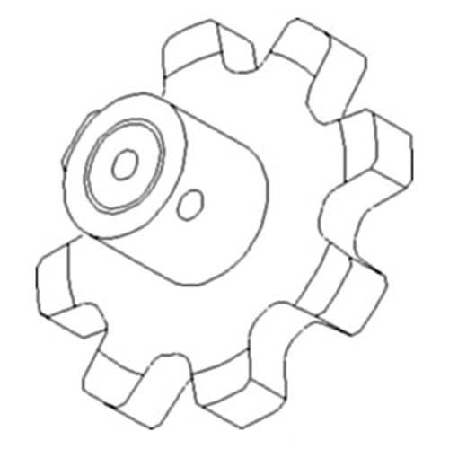 162248 | Lower Clean Grain / Return Grain Elevator Sprocket | Massey Ferguson 8560 8570 8590 9690 9790 | White 8600 8650 8700 8800 8900 8920 9700 9720 | Challenger 660 660B 670 670B 680B |  | 9863030W1 | W-9863030 | W9863030