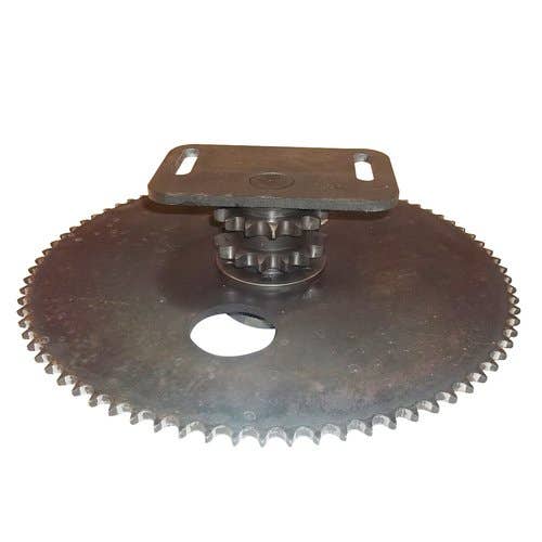 Used Lower Jackshaft Assembly fits Bobcat 444 500 600 610 611 444 6502599 6502600 6502278 6504592