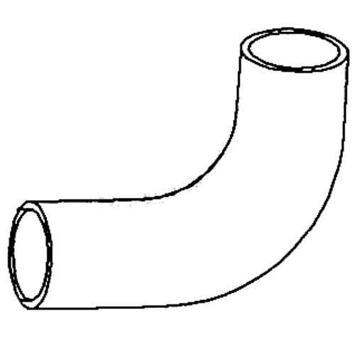 115588 | Lower Radiator Hose | Case 770 870 970 1070 |  | A59865