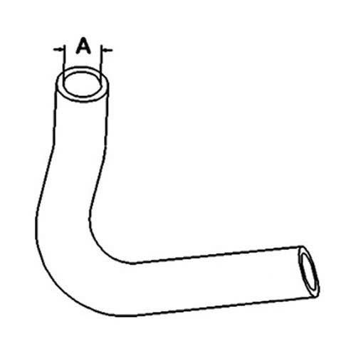 Lower Radiator Hose fits Kubota M7580 M8580 M9580 1654172850 Lower Radiator Hose fits Kubota M7580 M8580 M9580 1654172850