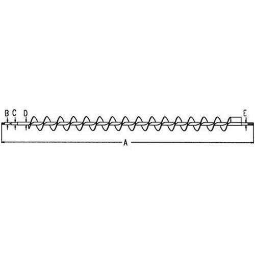 110124 | Lower Tailings Auger | John Deere 9600 9610 9640 WTS 9650 9660 9660 WTS 9680 WTS |  | AH146313 | AH140214 | AH126207