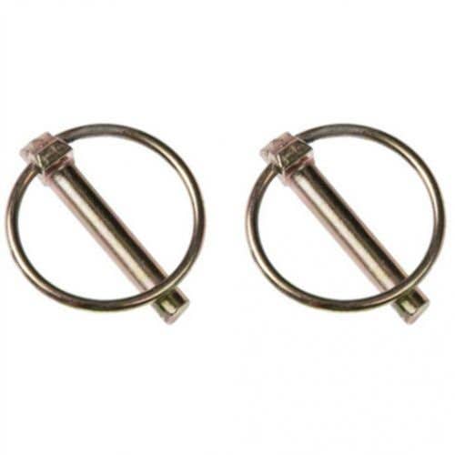 153789 | Lynch Pin 1/4" Shaft | 1-3/4" Shank | 1-7/16" Usable | 2-1/8" Overall | 2 Pack |