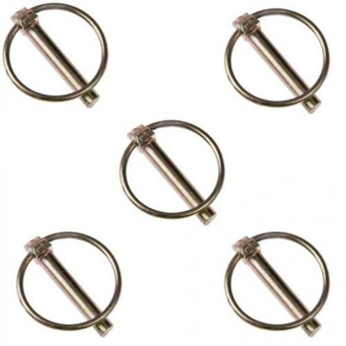 153795 | Lynch Pin 7/16" x 1-1/2" x 1-3/4" With Chain | 5 Pack |