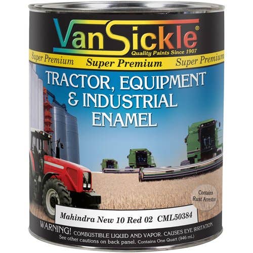 156559 | Mahindra Red Tractor Paint | Quart |