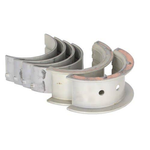 106590 | Main Bearings - .020" Oversize - Set | International | Farmall | IH C135 C146 C153 404 424 444 444 504 2404 2404 2424 2424 2444 2444 2504 2504 3514 3514 |  | 376664R11 | 376663R11