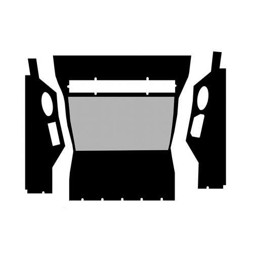 168842 | Main Headliner | Black Basketweave Vinyl | International | Farmall | IH Hydro 186 886 986 1086 1486 1586 3088 3288 3388 3488 3588 3688 3788 5088 5288 5488 6388 6588 6788 7288 7488 |