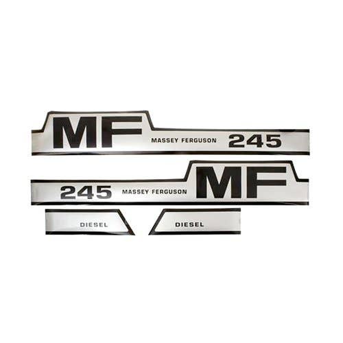 245 Hood Decal Set fits Massey Ferguson 245 245 Hood Decal Set fits Massey Ferguson 245