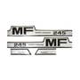 183587 | Massey Ferguson 245 Hood Decal Set | Massey Ferguson 245 | 183587 | Massey Ferguson 245 Hood Decal Set | Massey Ferguson 245 |