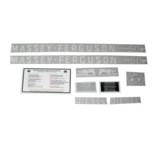 102548 | Massey Ferguson Decal Set | 50 Diesel | Vinyl | Massey Ferguson 50 50 |