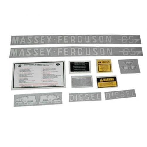 102550 | Massey Ferguson Decal Set | 65 Diesel | Vinyl | Massey Ferguson 65 65 |