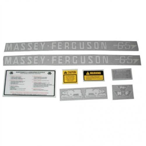102549 | Massey Ferguson Decal Set | 65 | Vinyl | Massey Ferguson 65 65 |