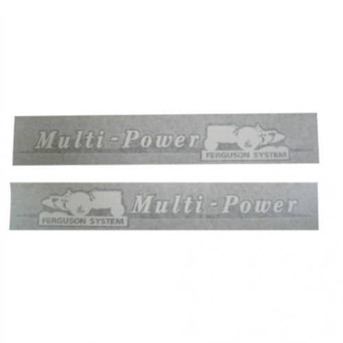 102570 | Massey Ferguson Decal Set | Multi-Power Ferguson System | 8" | Vinyl | Massey Ferguson F40 TO20 TO30 TO35 35 50 50 65 65 85 95 97 98 98 135 150 165 175 180 | Massey Harris 50 |
