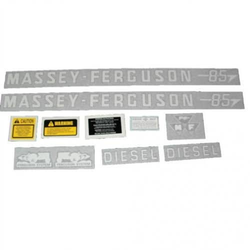 102553 | Massey Ferguson Decal Set | 85 Diesel | Vinyl | Massey Ferguson 85 |
