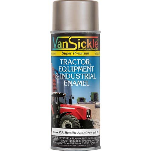 108100 | Massey Ferguson Flint Gray Metallic Tractor Paint | Aerosol |