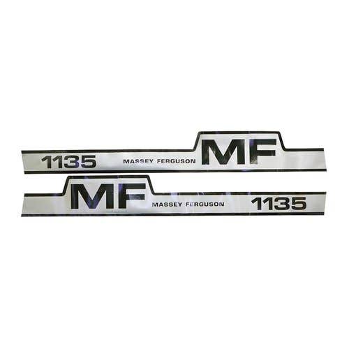 183724 | Massey Ferguson Hood Decal Set | Massey Ferguson 1135 |