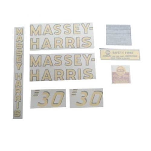 102576 | Massey Harris 30 Decal Set | Vinyl | Massey Harris 30 |