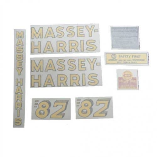 102586 | Massey Harris 82 Decal Set | Vinyl | Massey Harris 82 |