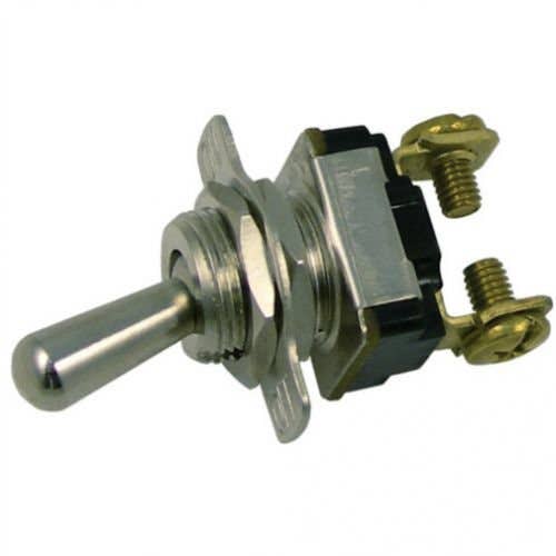 Metal Bat Handle Toggle Switch On-Off 120 VAC 6 Amp fits Wiring, Relays, Switches Switches 