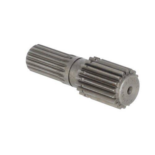 124721 | MFWD Pinion Shaft | Case IH 385 395 485 495 585 595 | Ford 5110 5610 5900 6410 6610 6710 6810 7410 7610 7710 7910 8210 | John Deere 1550 1550 1640 1750 1850 1850 |  | 81453C1 | E1NN3A328AB | L40029 | 83934903 | 83927740 | 83934903 | APL 325