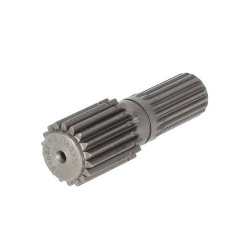 124721 | MFWD Pinion Shaft | Case IH 385 395 485 495 585 595 | Ford 5110 5610 5900 6410 6610 6710 6810 7410 7610 7710 7910 8210 | John Deere 1550 1550 1640 1750 1850 1850 |  | 81453C1 | E1NN3A328AB | L40029 | 83934903 | 83927740 | 83934903 | APL 325