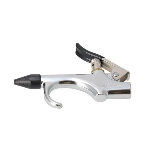 157259 | Milton Air Tool Blo Gun - Lever Style | W/ Safety Nozzle & Rubber Nozzle | 1/4" NPT |