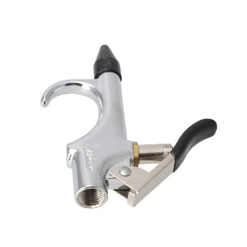 157259 | Milton Air Tool Blo Gun - Lever Style | W/ Safety Nozzle & Rubber Nozzle | 1/4" NPT |