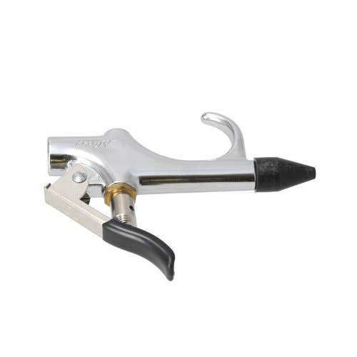 157259 | Milton Air Tool Blo Gun - Lever Style | W/ Safety Nozzle & Rubber Nozzle | 1/4" NPT |