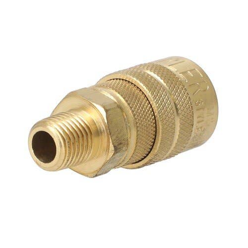 157271 | Milton Air Tool Coupler – Male Body | M-Style | 1/4"  MNTP |